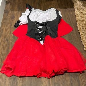 Red Riding Hood Halloween Costume size XS